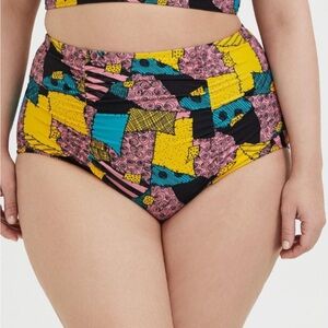 Nightmare Before Xmas TORRID size 4 swim bottom